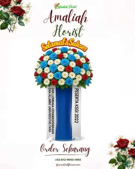 Standing Flowers Gedung Kompas Gramedia Jakarta Barat